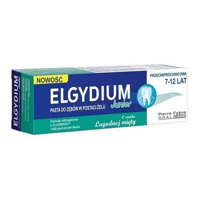 Elgydium, Junior, Fluorinol, Hohlraumschutz, Zahnpasta, 50 ml