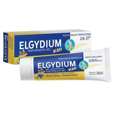 Elgydium, Kids Shark, Fluorinol, Clean, Zahnpasta, 50 ml