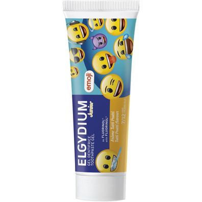 Elgydium, Emoji Kids, Natur, Schutz, Zahnpasta, 50 ml