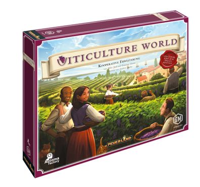 Viticulture World – Kooperative Erweiterung Brettspiel Familienspiel