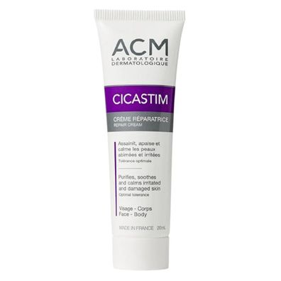 Laboratoire ACM, Cicastim, Reparaturcreme, für Gesicht und Hals, 20 ml