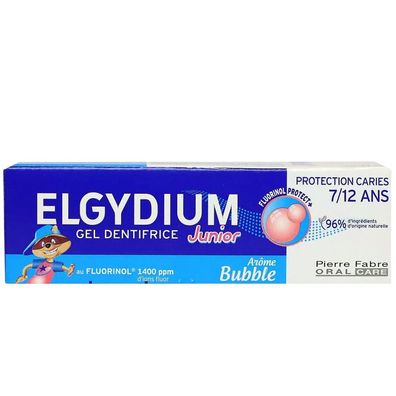 Elgydium, Junior, Fluorinol, Hohlraumschutz, Zahnpasta, 50 ml