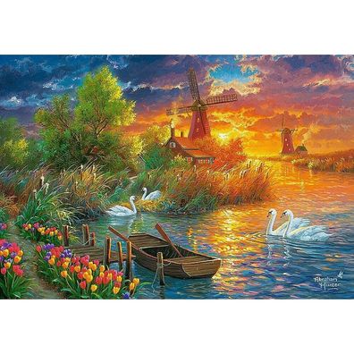 Castorland Puzzle Holländische Idylle 1000 Teile
