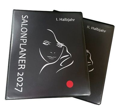 Terminplaner, Salonplaner/ Ordner 2027 10 Mitarbeiter Friseur Kosmetik Nagelstudio