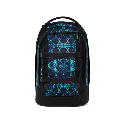 Satch Pack Schulrucksack Caleido Blue 30l blau schwarz Rucksack Schulranzen