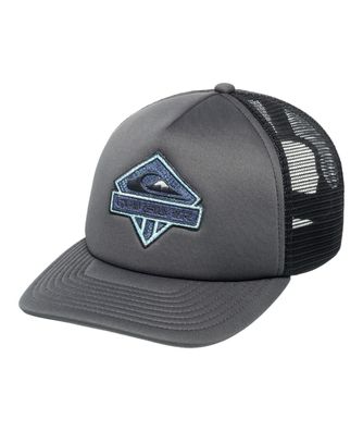 Quiksilver Kids Snapback Trucker Cap Slab Scratch dark shadow