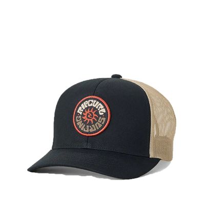 RIP CURL Snapback Trucker Cap Custom Curve black/khaki