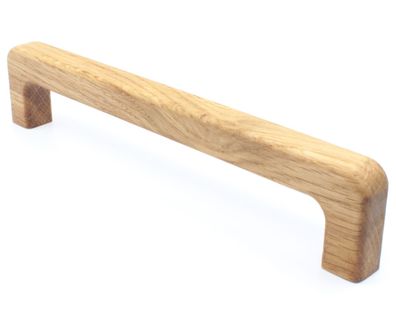 Möbelgriffe BA 128 - 320mm Holzgriffe Eiche massiv Küchengriffe Massivholz geölt