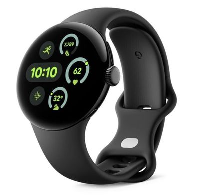 Google Pixel Watch 3 45mm Bluetooth Matte Black Sportarmband Obsidian - Kaufen