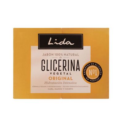 100% Natürliche SEIFE Original Glycerin LOT 2 x 125 gr