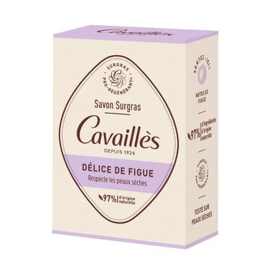 Roge Cavailles, Fig Delight, feuchtigkeitsspendender Seifenriegel, 100 g
