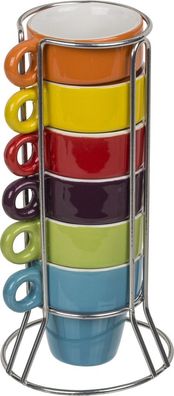 OOTB Steingut-Espressotasse ca. 5 x 5 cm