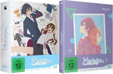 Horimiya - Staffel 2 - Vol.1-2 + Sammelschuber - Limited Edition - Blu-Ray - NEU