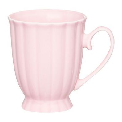 Kaffeebecher auf Fuß Curly 310 ml Rosa Ambition