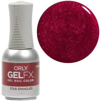 Orly, Gelfx, Shimmer, semipermanenter Nagellack, Star Spangled, 18 ml