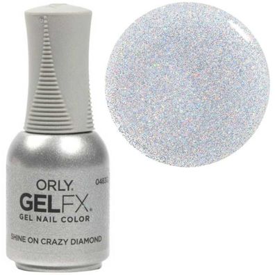 Orly, Gelfx, Glitter, semipermanenter Nagellack, Shine On Crazy Diamond, 18 ml