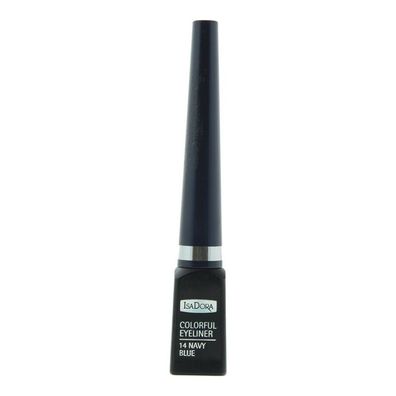 IsaDora, Bunter Eyeliner, Eyeliner, Gel-Eyeliner, 14, Marineblau, 3,7 ml
