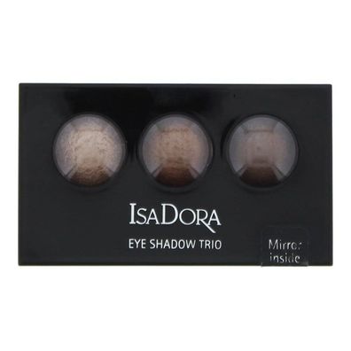 IsaDora, IsaDora, Lidschatten-Palette, 83, Havannabraun, 3 Farben, 1,5 g