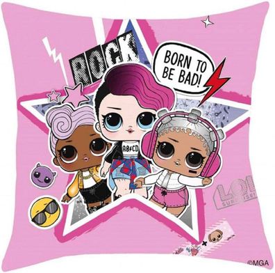 LOL Surprise Dekokissen Kuschelkissen (1 Stk.) 40 x 40 cm aus Polyester