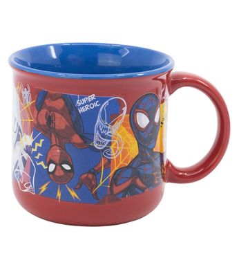 Marvel Spiderman Geschenkbox Tasse 355 ml Keramiktasse für Heißgetränke