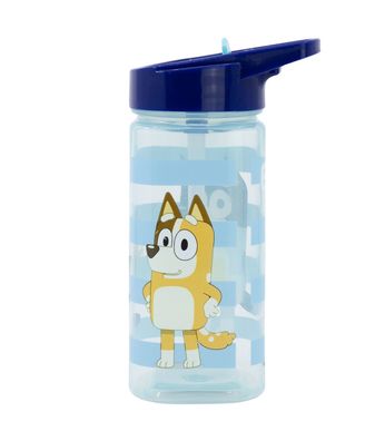 Bluey Kinder Wasserflasche 510 ml eckige Trinkflasche für Schule Freizeit
