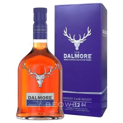 Dalmore 12 Jahre Sherry Cask Select 0,7 l - Highland Single Malt Scotch Whisky