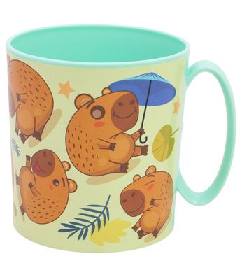 Capibara Micro Mug 390 ml Kinderbecher Mikrowellenbecher