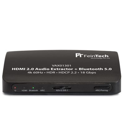 FeinTech VAX01301 HDMI Audio Extractor Bluetooth Adapter 4K 60Hz ARC