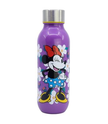Disney Minnie Mouse Discovery Trinkflasche 640 ml Kinder Wasserflasche mit Schraub