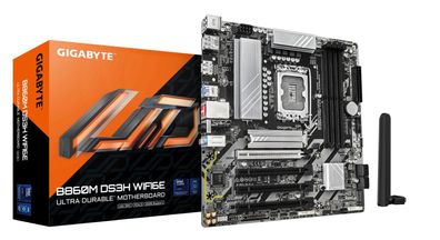 Gigabyte B860M DS3H WIFI6E mATX Mainboard Sockel 1851 DP/HDMI