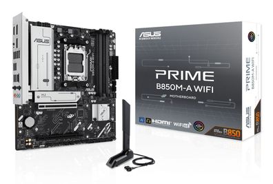 MB ASUS PRIME B850M-A WIFI (AMD, M5, DR5, ATX)