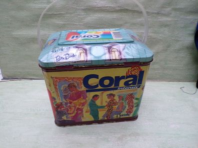 Coral Limited Edition Blechdose 1Kg Öko Box Betty Barcley 17,5x12x15,5cm