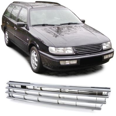 Kühlergrill Chrom Clean Optik für VW Passat 35i B4 Limousine Variant 1993-1997