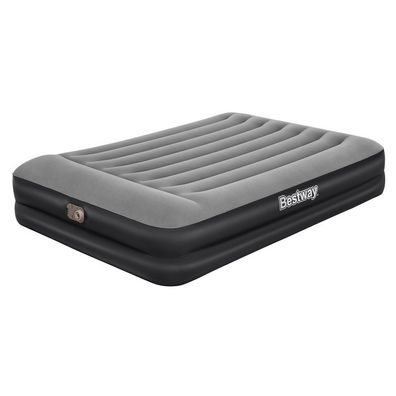Bestway Doppel-Luftbett 203x152x46cm mit integrierter Pumpe Gästebett TriTech