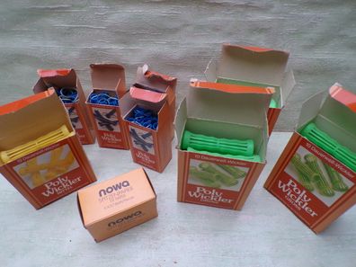 70er Jahre Nowa Spitzenpapier Poly Dauerwell Wickler Henkel Kosmetik