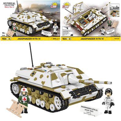 COBI 2668 Historical Collection WW2 Jagdpanzer IV/70 (V) (Sd. Kfz.162/1) (1:28)