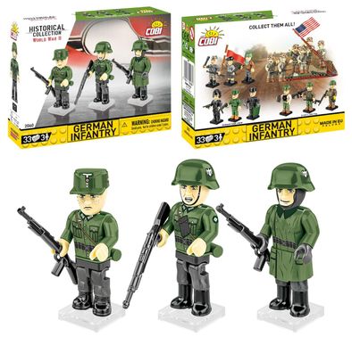 COBI 2060 Historical Collection WW2 German Infantry Figuren Set