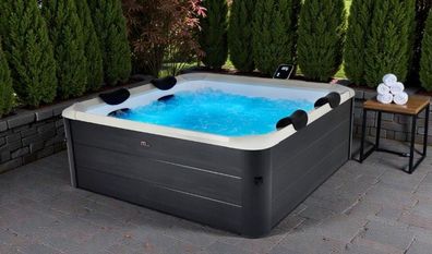 MSpa Whirlpool NEU OSLO AERO PLUS XXL 2026 inkl. App + Hydromassage - 180 cm