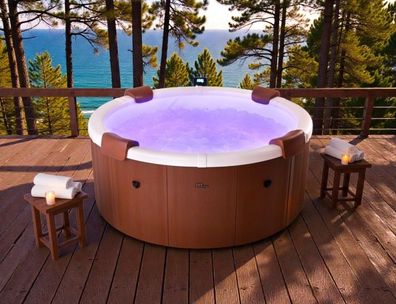 MSpa Whirlpool NEU ROVA XXL 2026 inkl. App, LED, Hydromassage - 182 cm