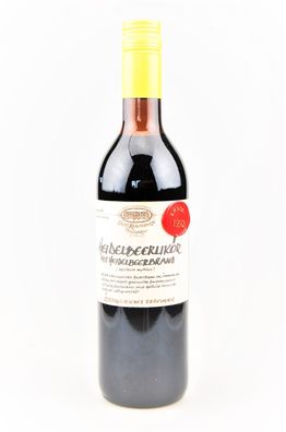 Obstbrand 1992 Heidelbeerlikör mit Heidelbeerbrand