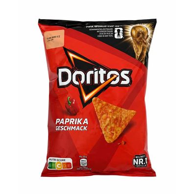 Doritos Paprika, Maischips 110g Beutel