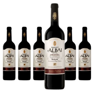 6 x Castillo de Albai Crianza – 2021