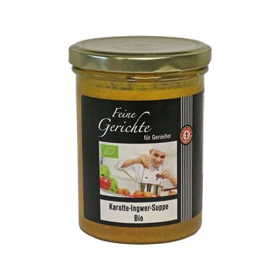 Schrader Karotten-Ingwer-Suppe Bio, vegan