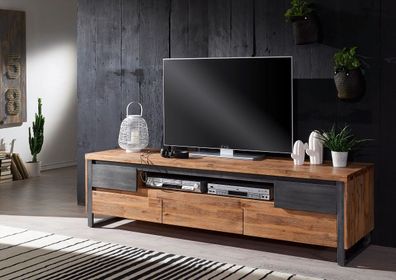 TV Board I 190cm 'Genua' Akazie gebürstet