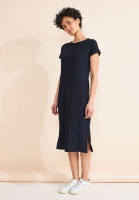 Street One geripptes Jerseykleid