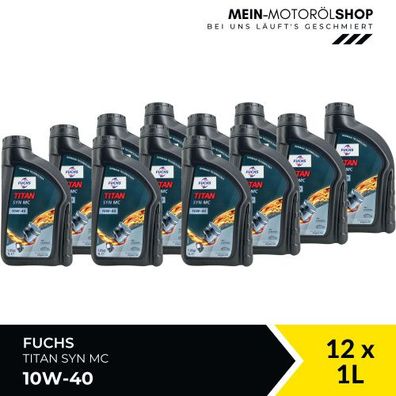 Fuchs Titan Syn MC 10W-40 12x1 Liter