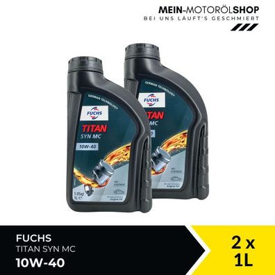 Fuchs Titan Syn MC 10W-40 2x1 Liter