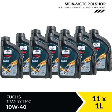 Fuchs Titan Syn MC 10W-40 11x1 Liter