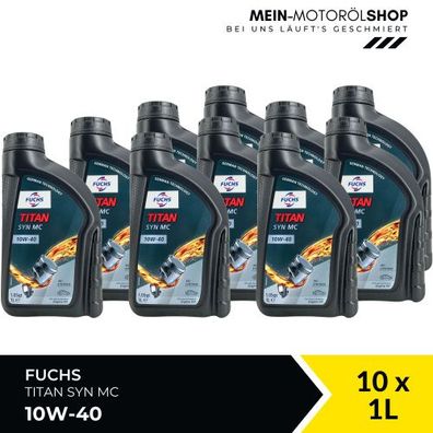 Fuchs Titan Syn MC 10W-40 10x1 Liter