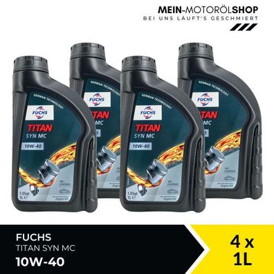 Fuchs Titan Syn MC 10W-40 4x1 Liter